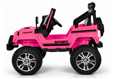 Auto na Akumulator S2388 Jeep Różowy 4x45W