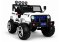Auto na Akumulator S2388 Pilot Światła LED Radio Jeep Biały 4x45W