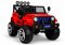 Auto na Akumulator S2388 Pilot Światła LED Radio Jeep Czerwony 4x45W
