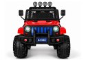 Auto na Akumulator S2388 Pilot Światła LED Radio Jeep Czerwony 4x45W