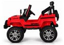 Auto na Akumulator S2388 Pilot Światła LED Radio Jeep Czerwony 4x45W