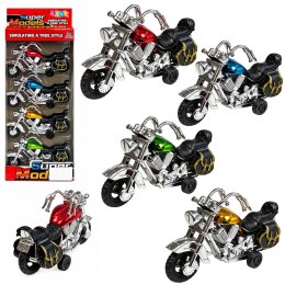 Zestaw Motocykli z Naciągiem 4 sztuki