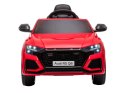 Samochód na akumulator Audi RS Q8 Światła LED MP3 Pilot Czerwony