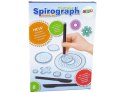 Zestaw Spirograf Pisaki Szablony Do Rysowania Wzorów Geometrycznych