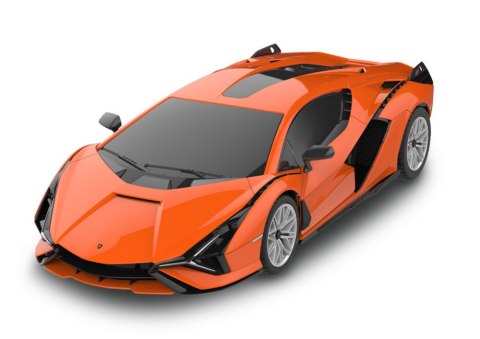 Auto Lamborghini Sian Rastar Zdalnie Sterowane RC Pomarańczowe 1:24