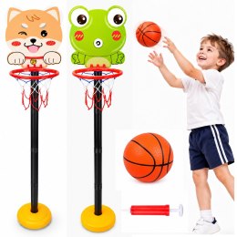 Kosz Do Gry W Koszykówkę Regulowany Żaba Lisek 110cm