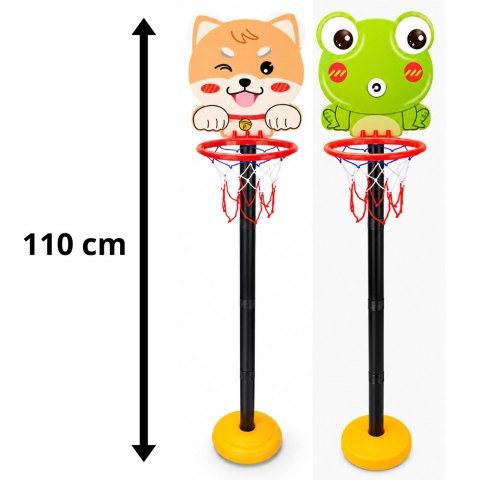 Kosz Do Gry W Koszykówkę Regulowany Żaba Lisek 110cm