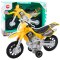 Motor Crossowy Off-Road Napęd Światła Dźwięki Żółty