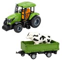 Zestaw Traktor Z Przyczepą i Koniem Zdalnie Sterowany RC