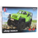 Auto Terenowe Zdalnie Sterowane RC Jeep Wrangler Rock Crawler Zielony 1:14