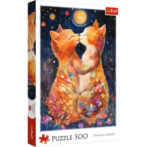 Puzzle - 500 - Pocałunek w Świetle księżyca - Trefl 37546