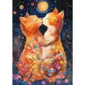 Puzzle - 500 - Pocałunek w Świetle księżyca - Trefl 37546