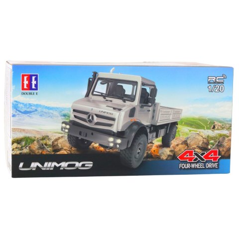Samochód Terenowy Mercedes Unimog Zdalnie Sterowany RC 4x4 1:20