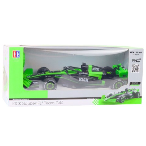 Wyścigówka Zdalnie Sterowana RC Sauber F1 C44 Czarno-Zielona 1:16