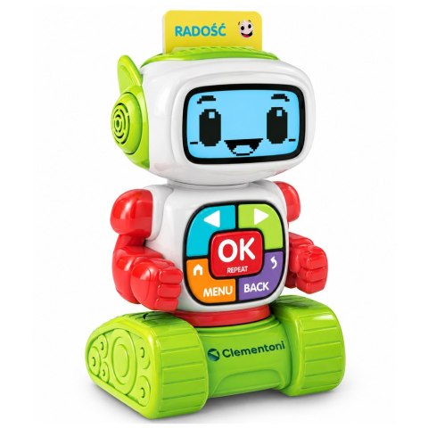 Edukacyjny Robot Eddie Język Polski Uczę się Bawiąc Clementoni 50411