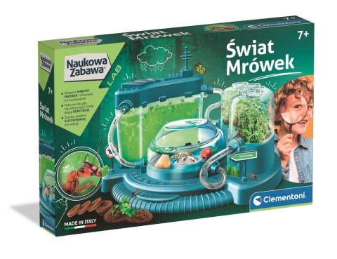 Naukowa Zabawa Laboratorium Świat Mrówek Habitat Mrówek Język Polski Clementoni 50394