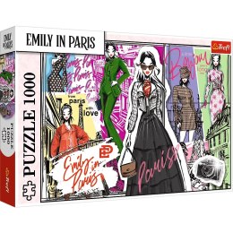 Puzzle - 1000 - Emily w Paryżu: Modowe Inspiracje - Trefl 10967