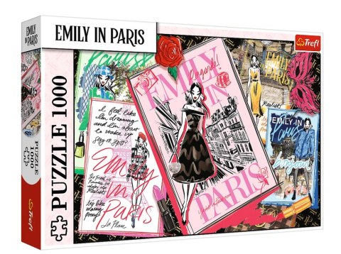Puzzle - 1000 - Emily w Paryżu: Magazyn Mody - Trefl 10966