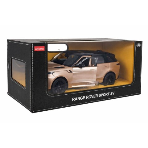 Auto Range Rover Sport SV Zdalnie Sterowane RC Złote Rastar 1:14