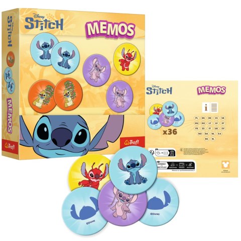 Gra dla dzieci Memos Lilo i Stitch Trefl 02899