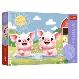 Puzzle - 30 - Wesołe życie na wsi - Trefl 18334