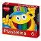 Plastelina szkolna 6 kolorów MONA