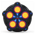 Tarcza Bokserska Dla Dzieci Elektroniczna Bluetooth LED Rękawice Czarna